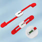 Adjustable Dual-Slot Spirit Level for AC Mounting Brackets