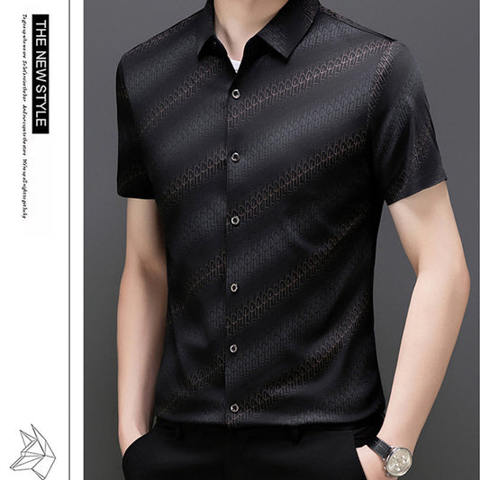 Men's Summer Embroidered Business Short👔