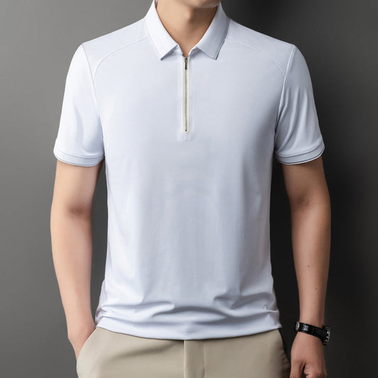 Men's Half Zipper Lapel Shirt✨