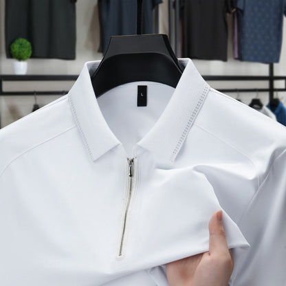 Men's Half Zipper Lapel Shirt✨