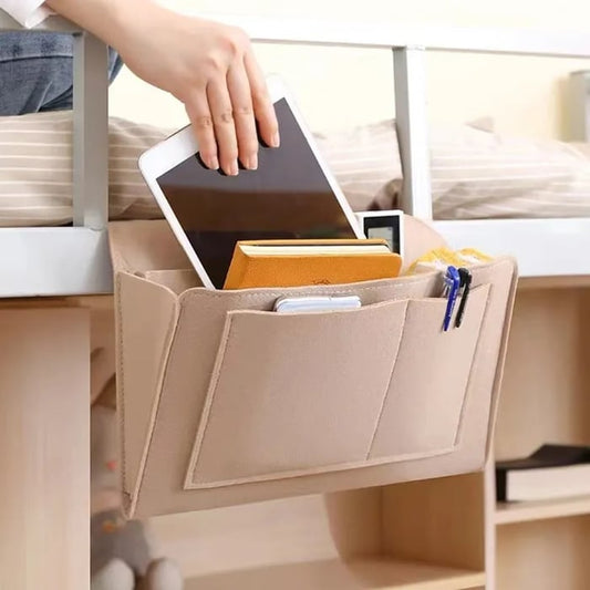 Storage bag with hanging pockets