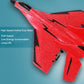 Fixed-wing remotely piloted fighter aircraft