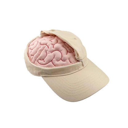 Funny Baseball Brain Cap for Women & Men