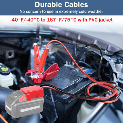 ⚡Limited Time 50% Off - Car Battery Jumper Cables with Adapter