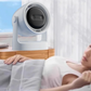 ❄️3-in-1 LED Light & Built-in Aromatherapy Diffuser Silent Mini Fan💦