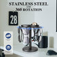 360° Rotating Sunglass Organizer with Tray for Desktop