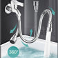 Flexible 360 Degree Stainless Steel Faucet Splashproof Extension