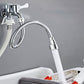 Flexible 360 Degree Stainless Steel Faucet Splashproof Extension