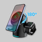 3 in 1 15W Rotary Wireless Charging Station