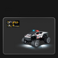 Alloy-Body Wireless Remote Control Mini Police Car Toy Set