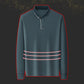 Men's Business Casual Long Sleeve Lapel T-shirt