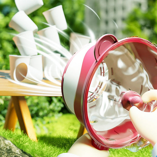Kid's Wind-Powered Bubble Machine