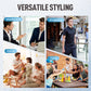 Men’s Business Casual Iron-Free Short Sleeve Lapel T-Shirt