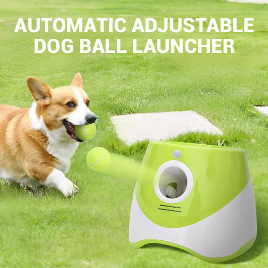 Automatic Adjustable Dog Ball Launcher
