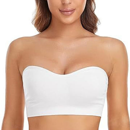 👙 50% OFF NOW! 💫 Strapless Non-Slip Bra for Women – Zero Slipping, Wire-Free Comfort & Removable Pads ✨