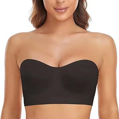 👙 50% OFF NOW! 💫 Strapless Non-Slip Bra for Women – Zero Slipping, Wire-Free Comfort & Removable Pads ✨