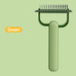 🐾 LIMITED-TIME BUY 1 GET 1 FREE! ✨ Stainless Steel Pet Comb – Double-Sided, Shedding & Detangling, Massage 🐶