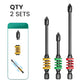 Magnetic Phillips Bit Set with Spring