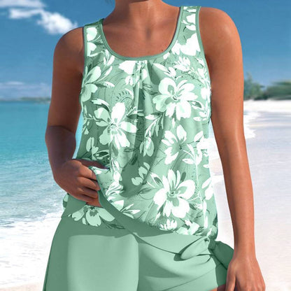 👙🌺Women's Printed Tankini Swimsuit
