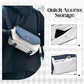Casual Crossbody Bag with Buckle Flap