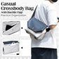 Casual Crossbody Bag with Buckle Flap