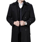 Men's Classic Mid-Length Double-Layer Coat