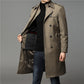Men's Classic Mid-Length Double-Layer Coat