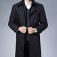 Men's Classic Mid-Length Double-Layer Coat