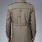 Men's Classic Mid-Length Double-Layer Coat