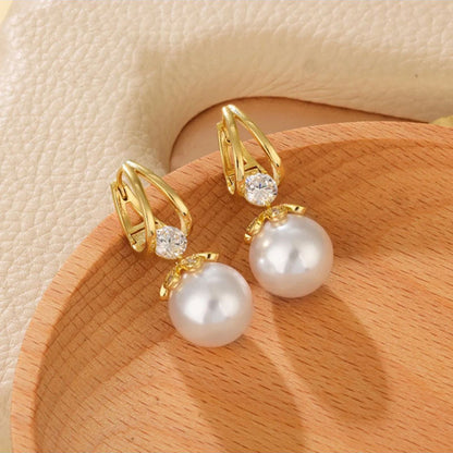 🎁Buy 1 Get 1 Free🌼Sparkly Huggie Dangle Earrings for Women✨