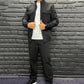 Men's Zip-Front Jacket & Wide-Leg Pants 2-Piece Set