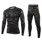 Men's Camouflage Thermal Underwear & Pants Set