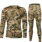 Men's Camouflage Thermal Underwear & Pants Set