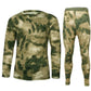 Men's Camouflage Thermal Underwear & Pants Set