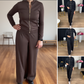 Casual Slim Fit Jacket & Pants 2-Piece Set