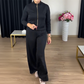 Casual Slim Fit Jacket & Pants 2-Piece Set