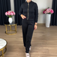 Casual Slim Fit Jacket & Pants 2-Piece Set
