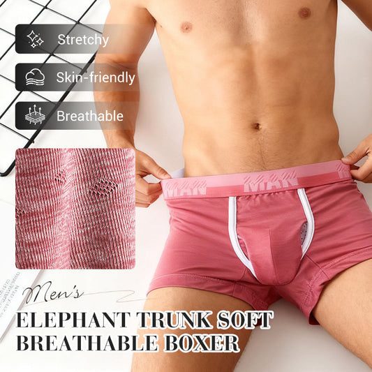 Men’s Elephant Trunk Soft Breathable Boxer
