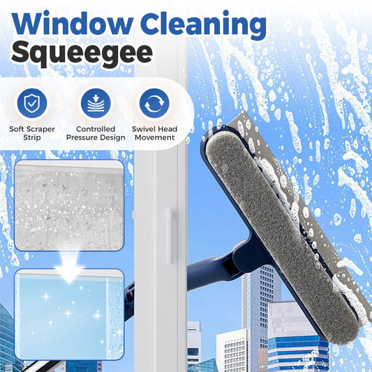 High-Rise Exterior Window Cleaning Squeegee