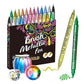 Vibrant Colors Metallic Marker Pens Set