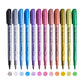 Vibrant Colors Metallic Marker Pens Set