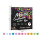 Vibrant Colors Metallic Marker Pens Set