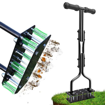💎 -50% ON AUTO-CLEAN SPIKES FOR LAWN AERATION! 💎 Double Spring Design, Loosens Soil & Promotes Lush Grass ✨