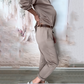 Women's Stylish Casual Solid Color V-Neck Suit