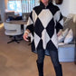 🔥Women's Short Sleeve Half Zip Quilted Loose Sweatshirt