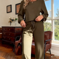 Women's Casual Top & Pants 2-Piece Set（50% OFF）