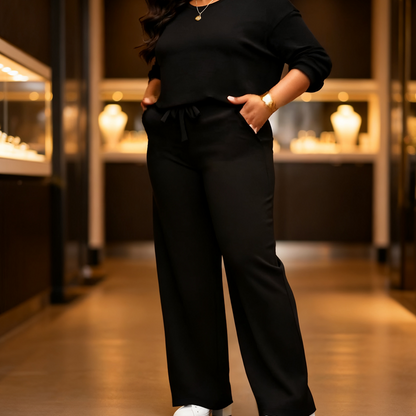 Women's Casual Top & Pants 2-Piece Set（50% OFF）