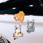 ?Last Day Sale 49%?Cute cat cartoon decal car stickers