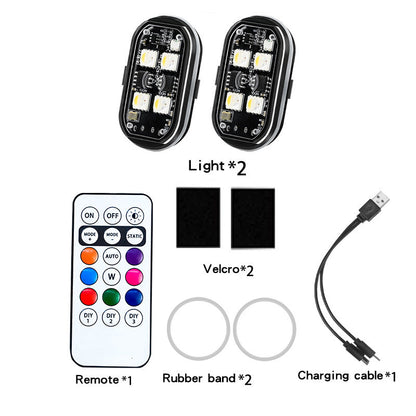 📢 50% OFF!! Portable LED Warning Light for Car • Remote Control & Ultra Bright Flashing