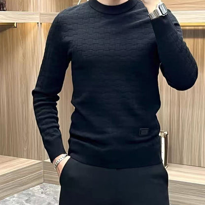 Men's Knitted Warm Base Layer Top